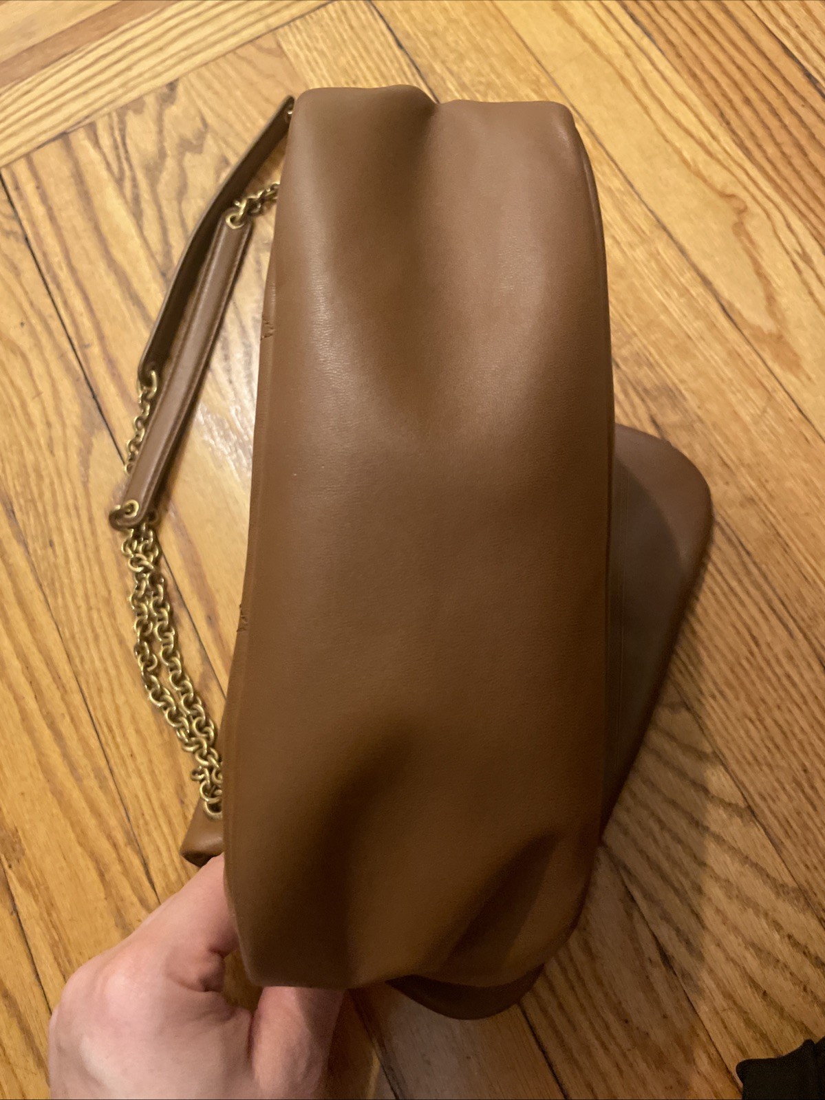 SAINT LAURENT Borsa a catena Yves St Laurent Light Fox piccola Jamie 4.3