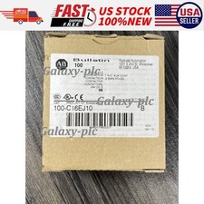 New Allen Bradley 100-C16EJ10 Series B IEC Contactor 16 AMP 24VDC US Free Tax