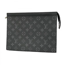 Louis Vuitton Monogram Eclipse Pochette Voyage MM M61692 Clutch Bag 891720