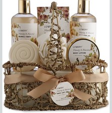 Valentines Day Gifts for Her, Birthday Gift for Women Spa Baskets Set, Valentine