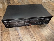Pioneer CT-S77W Dual Tape Deck Cassette Player Recorder Synchro TESTED WORKING