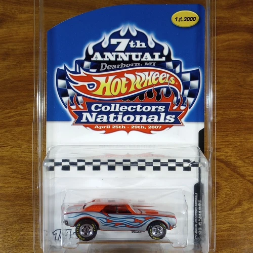 Hot Wheels RLC 7th Collectors Nationals '67 Camaro 1 of 3000 Orange Real Riders