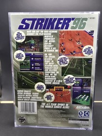Striker 96 (Sega Saturn, 1996) COMPLETE!! W/ foam insert and registration card!!