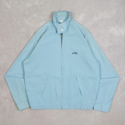 Vintage 80er Harrington Jacke M Herren hellblau Americana