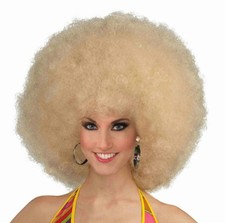 Blonde Deluxe Mega Afro Fro Wig