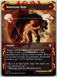 Monstrous Rage #45 Secrets of Strixhaven: Mystical Archive