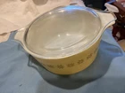Vintage Pyrex Yellow "Town & Country" 1 1/2 qt. Covered Casserole