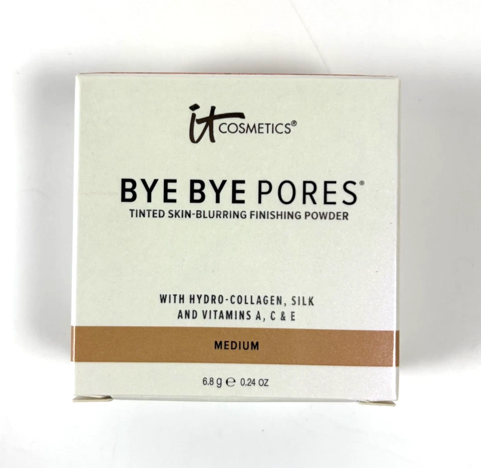 It Cosmetics Bye Bye Pores Tinted Skin-Blurring Finishing Powder Medium 0.24 oz - Image 3 of 4