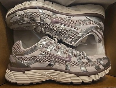 NEW Women's Size 11 Nike P-6000 Platinum Violet/Taupe Grey No Lid