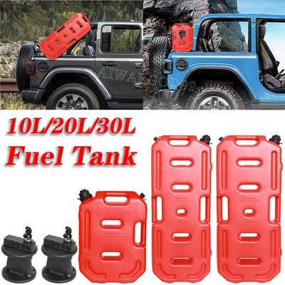10L 20L 30L Fuel Gas Oil Storage Tank Can Container Lock Fit For Jeep Truck UTV