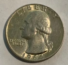 1964 Washington Quarter Silver P (No Mint) Uncertified Circulated Ungraded (A15)