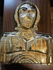 C-3PO Gold Storage Case Star Wars 1983 Kenner Vintage - C3PO With Insert