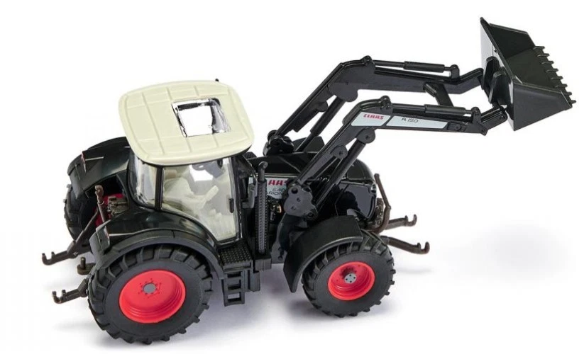 WIKING, Trattore CLAAS Arion 640 nero con caricatore frontale 150, 1/87,  WIK... - Immagine 3 di 4