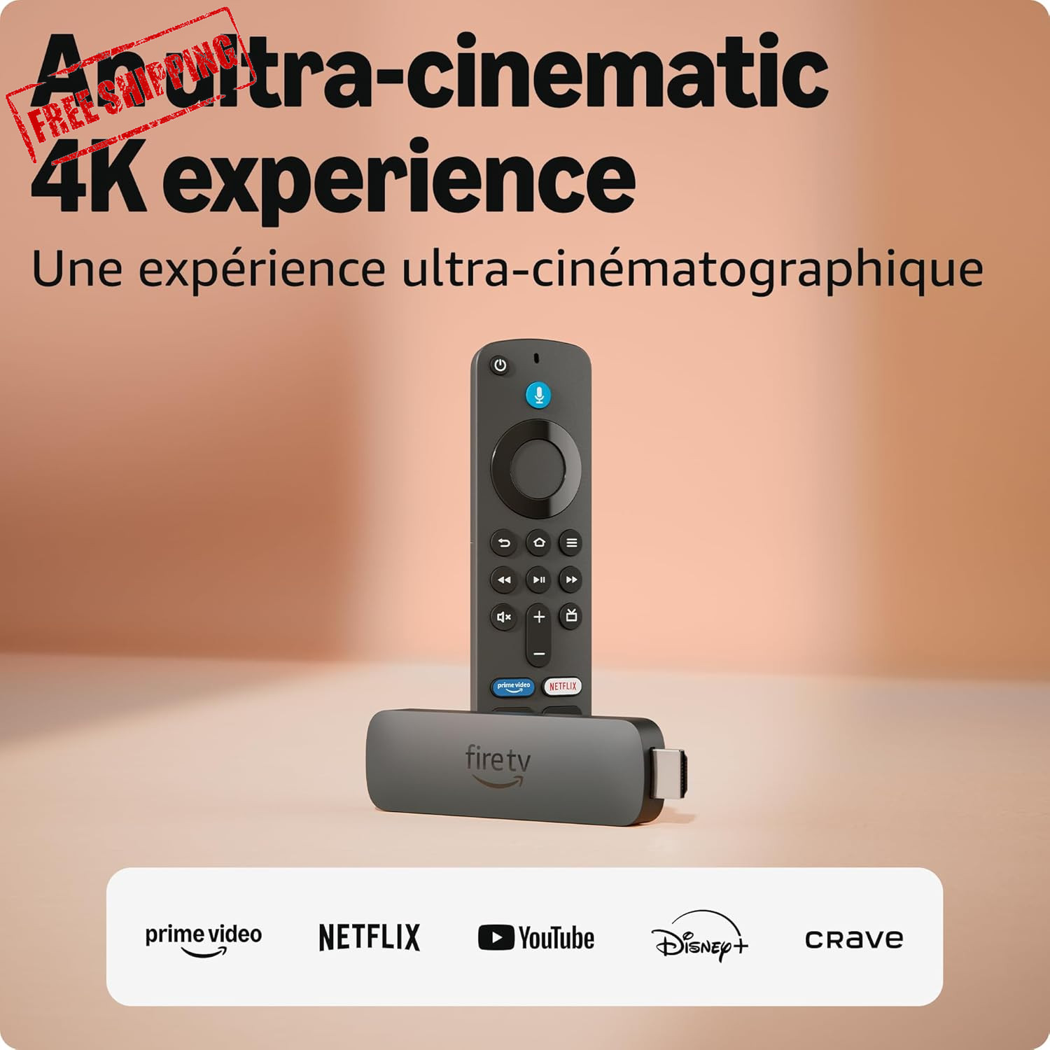 Fire tv stick 4k plus (newest model), streaming device, more than 1. 2 million