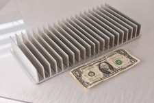 311mm x 145mm x 40mm Large Aluminum Heat Sink Radiator Power Amplifier