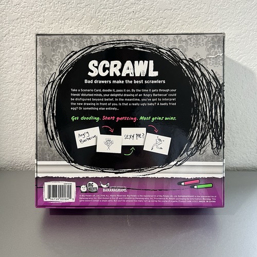 Scrawl: Explicit Adult Doodle Party Game - Big Potato Games - Complete ...