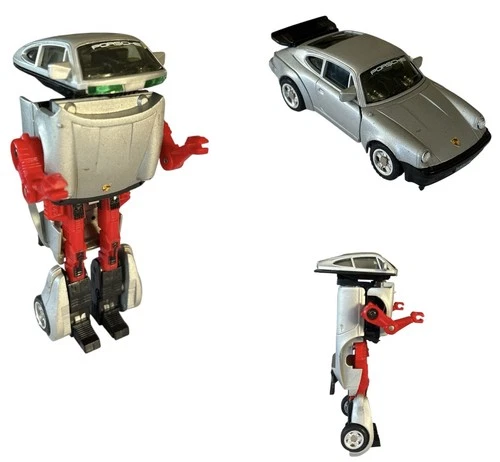 GoBots BARON VON JOY Porsche 930 Turbo 1984 Bandai Machine Robo DX Vintage Robot