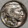 Gem Uncirculated 1937-D Buffalo Nickel, Radiant, Iridescent Toned Beauty. Denver Buffalo