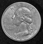 1944 D Washington Quarter 25c Silver BU UNC GEM Brilliant Uncirculated