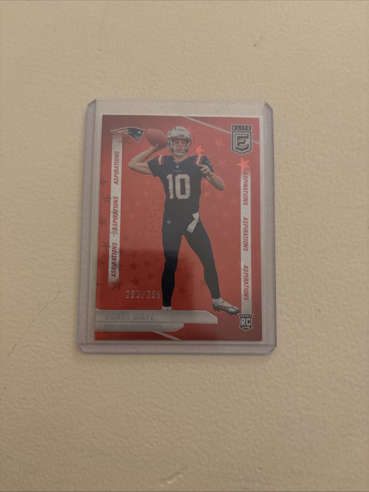 2024 Panini Donruss Elite - Rookies Drake Maye #185 Aspirations Stars /299 (RC)