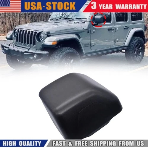 Mirror Cover Cap Trim Left Driver Side For 2020-2025 Jeep Gladiator US Stock