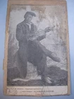 Antique picture of  "Old Nixon" Black Man with Violin by J.W.  Baldwin