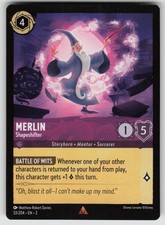 Merlin - Shapeshifter Rare Rise of the Floodborn 53/204 Disney Lorcana