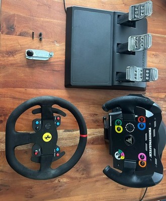 Thrustmaster T300RS GT Edition + Ferrari Alcantara Lenkrad + F1 Lenkrad