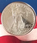 St Gaudens 1 One .999 Silver Round 1 Troy Oz Free Hard Display Case Uncirculated