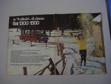 advertising Pubblicità 1964 FIAT 1300/1500