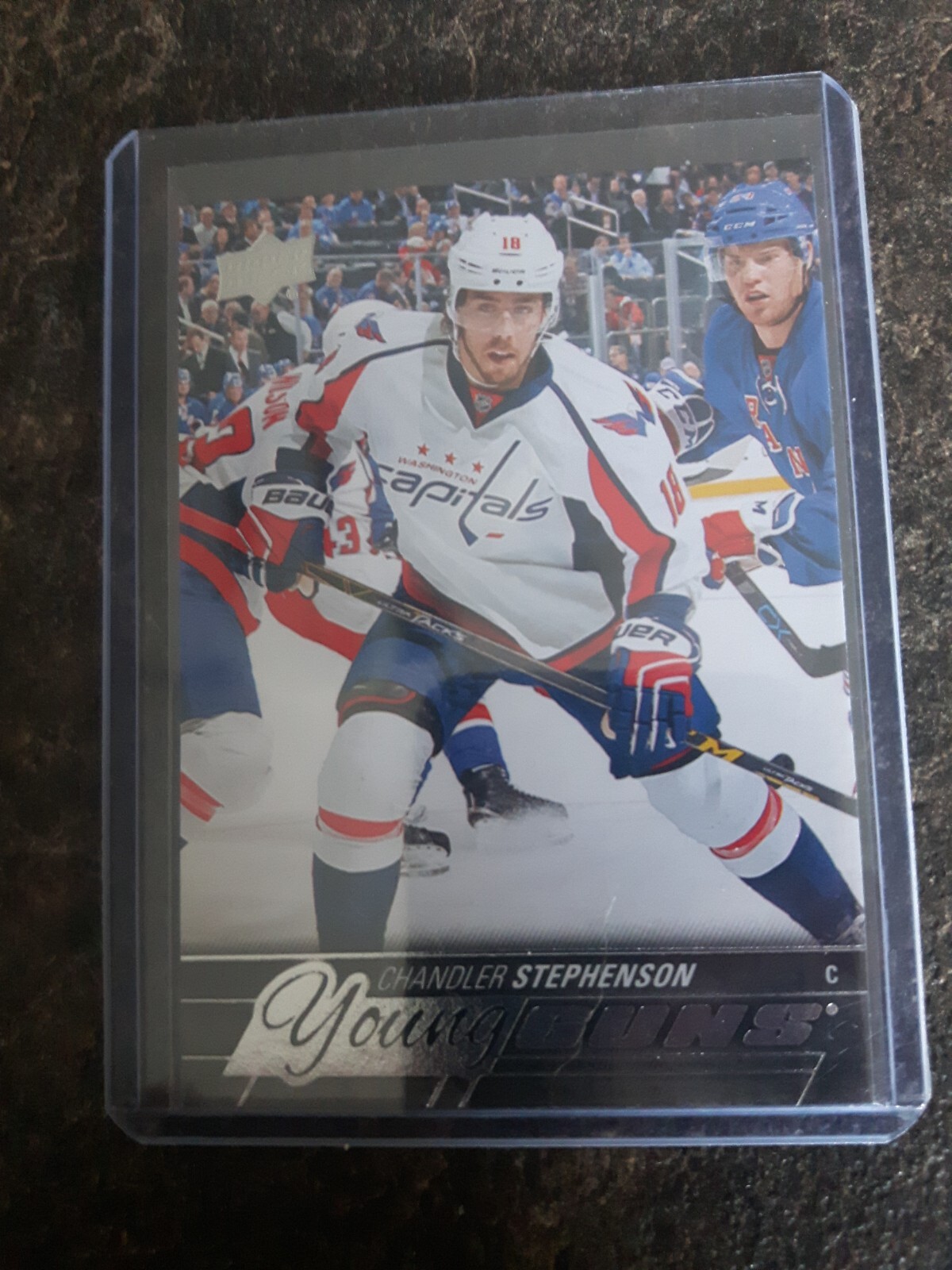 2015-16 Upper Deck Series 2 Young Guns YG Chandler Stephenson RC Card# 484