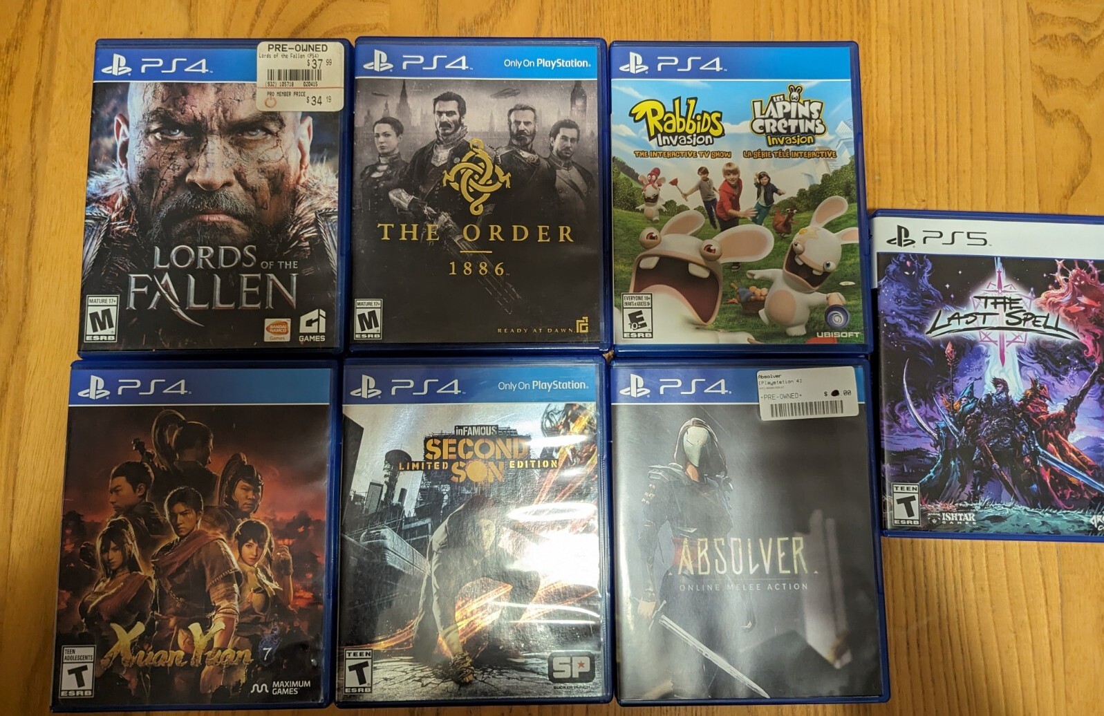 PS4 PS5 Video Game Lot Special Reserve Limited Run Absolver / The Last Spell General