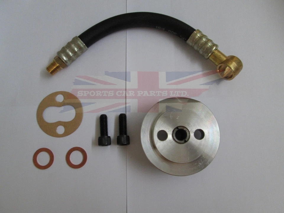 Nuevo kit adaptador de filtro de aceite giratorio MG Midget 1961-1974 Austin Healey Sprite Foto 2 de 3