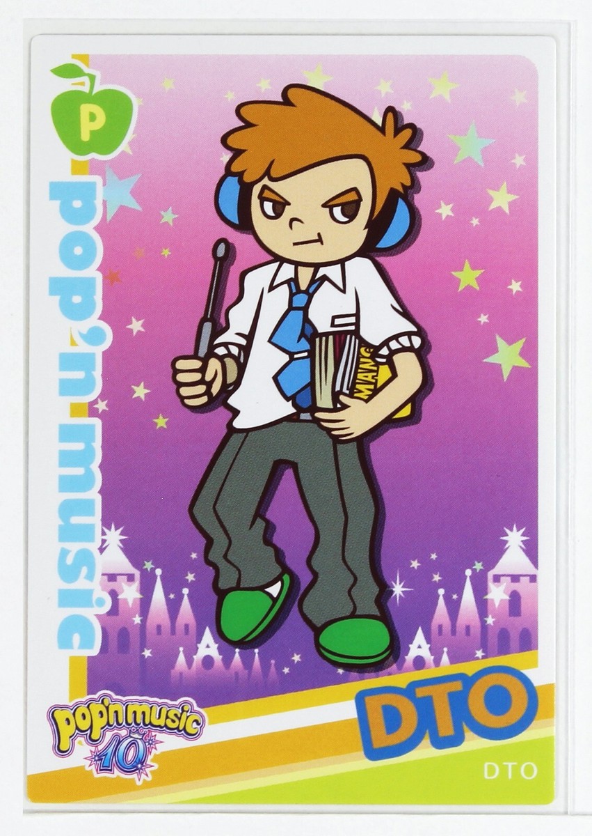 Pop'n Music Card PH21N013 Dto KONAMI Japan Game Character | eBay
