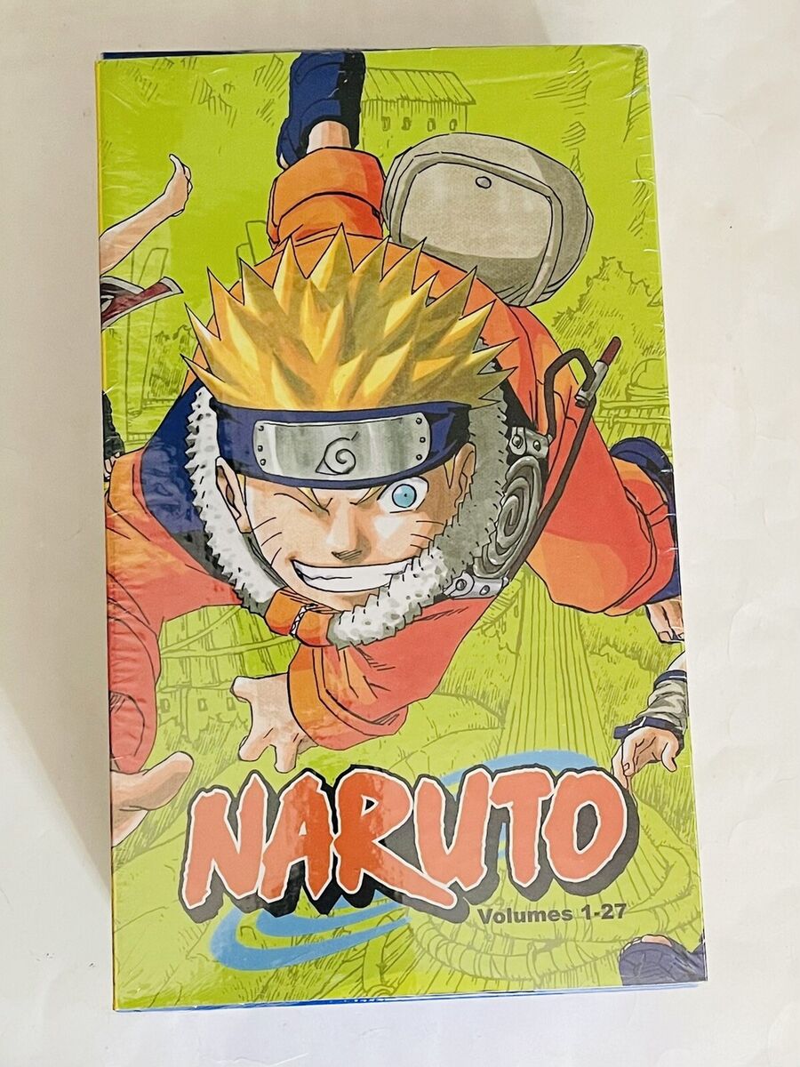 Original Naruto Manga Box Set 1: Volumes 1-27 with Premium Original Naruto Manga Box Set 1: Volumes 1-27 with Premium