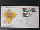 stamps gb fdc Gandi 1969