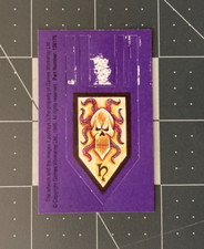 Vintage Oldhammer DARK ELVES Standard Banner Sticker 6 ELF part 136175 BF26