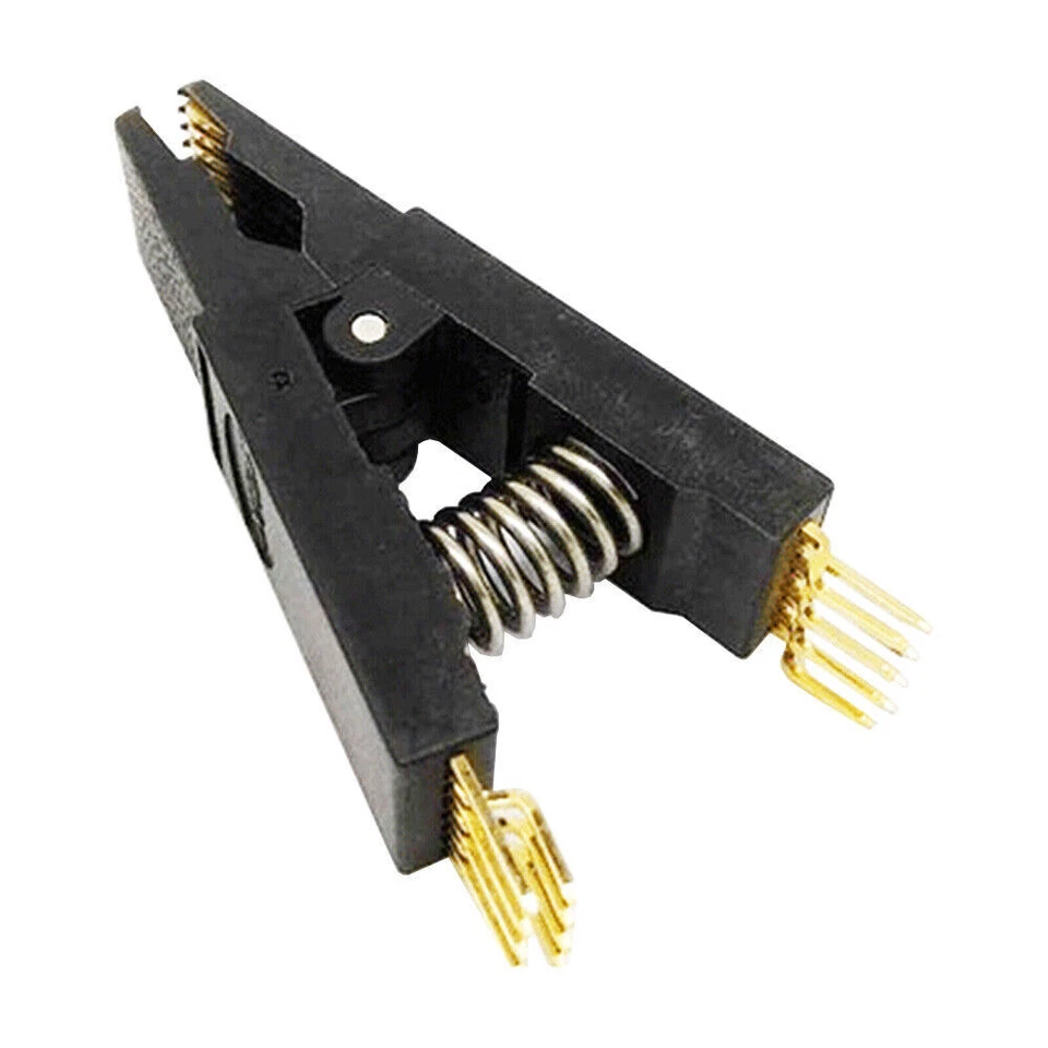 USB CH341A BIOS EEPROM Programmer + SOIC8 Clip + SOIC8 Adapter + 1.8V Adapter - image 2 of 4