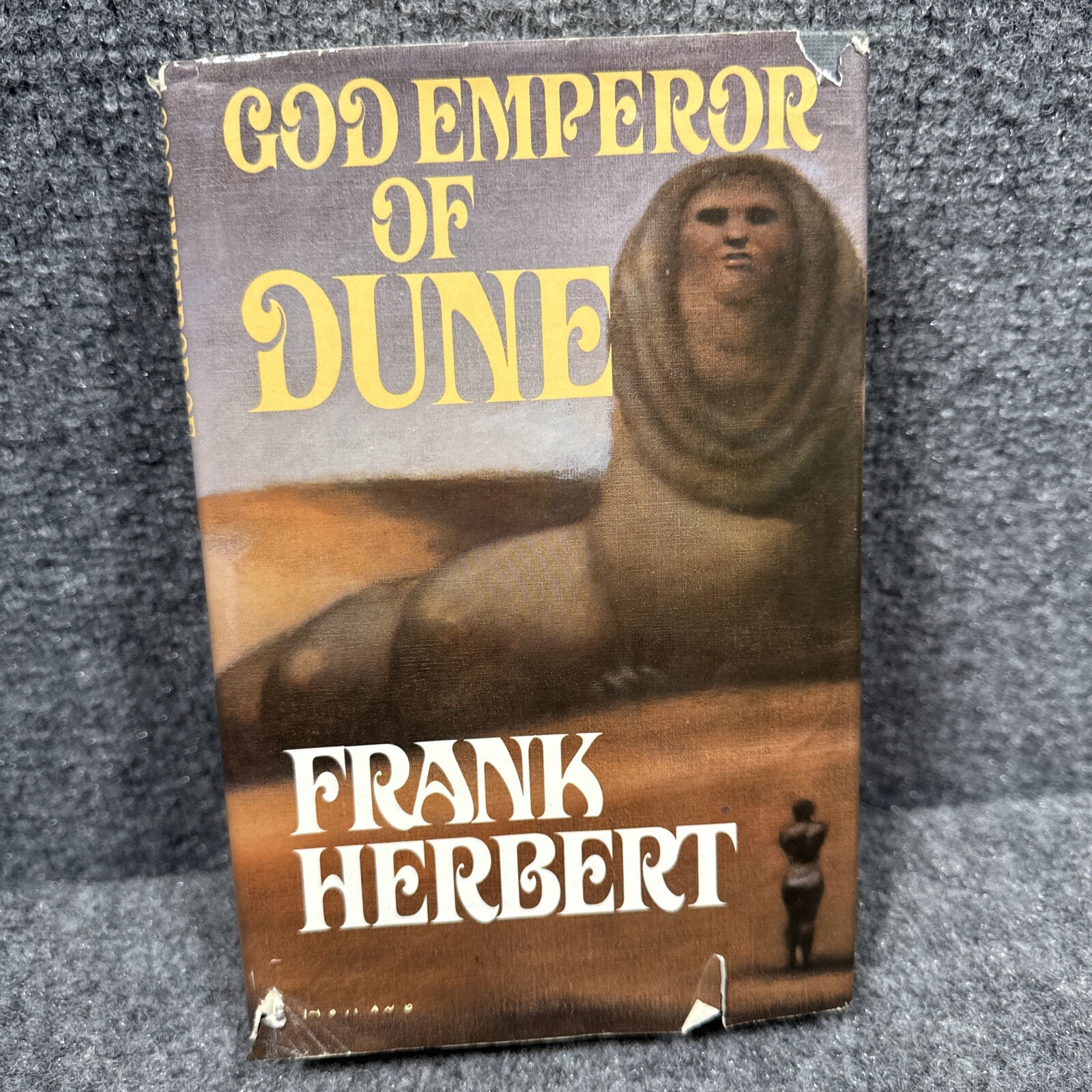 Frank Herbert  God emperor of Dune  HBDJ  1st edition