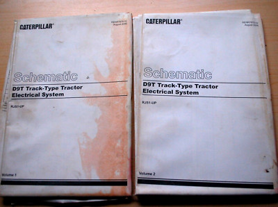 CAT Caterpillar D9T Tractor Dozer Crawler Wiring Schematic Manual repair shop