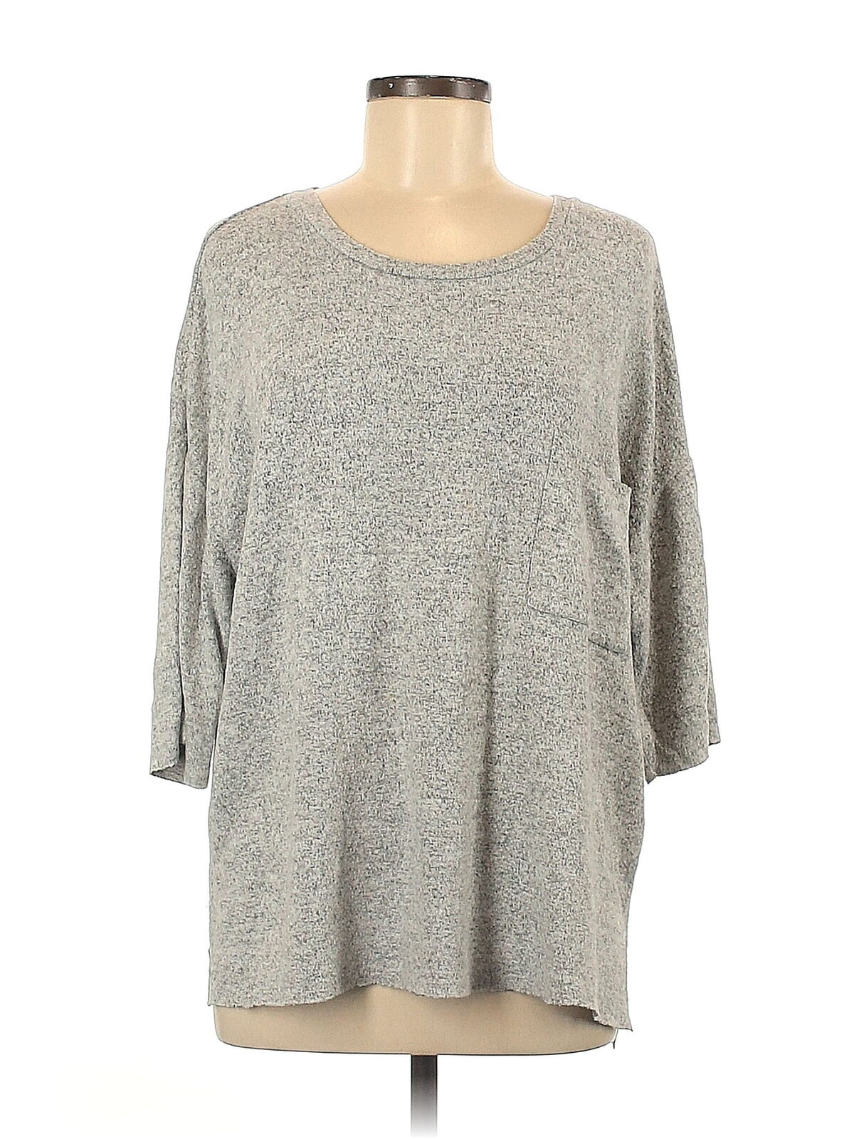Workshop Republic Clothing Women Gray Pullover Sw… - image 1
