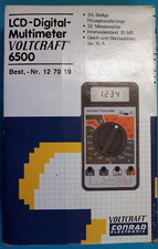 LCD Digital Multimeter VOLTKRAFT 6500 Conrad ...