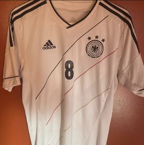 2012/13 Germany Home Jersey #8 Ozil Medium Adidas Soccer ...