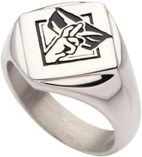 Jujutsu Kaisen Gojo Signet Ring - Officially Licensed Collectible Ring,Size - 11