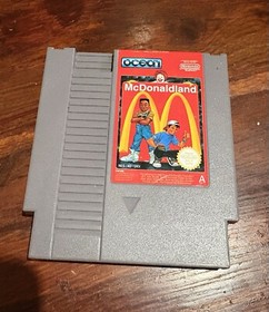 Nintendo NES McDonaldland UK PAL 1985 solo carrello