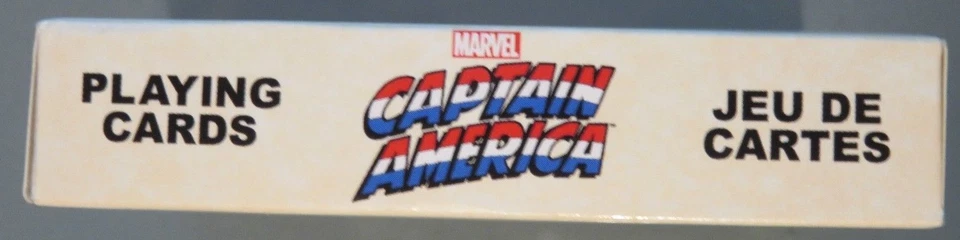 Baraja de 52 cartas del Capitán América Marvel Comics (S5) Foto 3 de 3