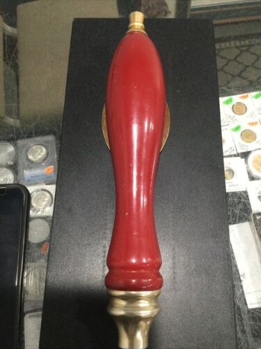 Lindemans Framboise Lambic Belgium Draft Beer Tap Handle Man Cave Rare 11.5” - Picture 3 of 5
