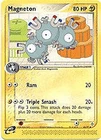 Pokemon EX Dragon  35/97 Magneton Card