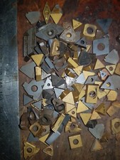 200++ Sandvik Sumitomo Valenite SECO used Carbide Tip inserts, assorted