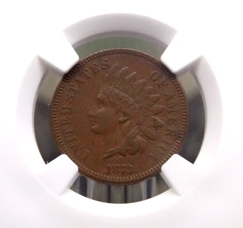 1873 Indian Head Cent Penny *OPEN 3* 1c NGC XF Details #030 Extra Fine ECC&C Inc